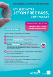 JETON FREE PASS, - le Tramway