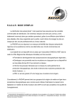 R.A.D.A.R : MODE D`EMPLOI