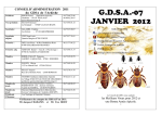 Bulletin de Janvier 2012