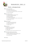 PROGRAMMATION TEMPS CE1