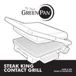 STEAK KING CONTACT GRILL