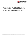 Guide de l`utilisateur de BAPCo&reg; SYSmark&reg; 2014