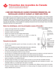 Prévention des incendies du Canada