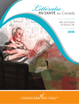 Littératie en santé au Canada : Une question de bien-être