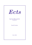 Logiciel d`&acute;Econom&eacute;trie Version 3 Russell Davidson