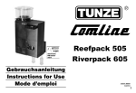 Reefpack 505 Riverpack 605