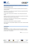 Mode d`emploi du questionnaire d`étude de la créativité et de réactivité