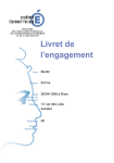 Livret de l`engagement - Acad&eacute;mie de Clermont