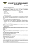 SAFE STEP MATRIX sp&eacute;cial nez de marche S&eacute;curit&eacute; des Sites