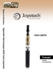 NOTICE - Cigarette électronique EGO Carto Joytech