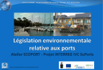 1 : La législation environnementale portuaire