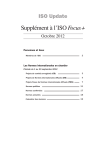 Suppl&eacute;ment &agrave; l`ISOFocus+