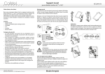 Support mural Mode d`emploi