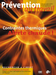 Contraintes thermiques : alerte chaude