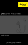 JABRA SPORT PulSE wiRElESS
