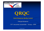 QRQC UAP - CONSULTING CENTRE