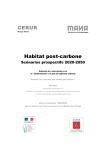Habitat post-carbone - Repenser les villes dans la société post