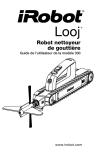 Robot nettoyeur de gouttière