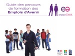 Guide des parcours de formation des Emplois d