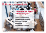 M&eacute;diath&egrave;que de la Cit&eacute; de la musique