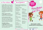 Renseignements Le Pass enfant - espace