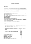 Mode d`emploi 2. Toujours contr&ocirc;ler soigneusement l`emplacement