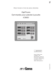 OptiTronic Commande pour pistolet à poudre (CG02)