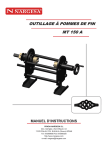 OUTILLAGE À POMMES DE PIN MT 150 A