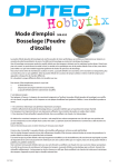 Mode d`emploi 508.452 Bosselage (Poudre d`&eacute;toile)