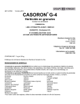 CASORON ® G-4 Herbicide en granules