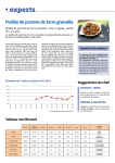 Poêlée de pomme de terre grenaille