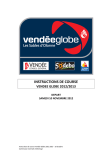 Instructions de course Vend&eacute;e Globe 2012