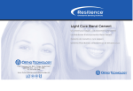 Light Cure Band Cement