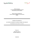 M&eacute;moire pr&eacute;sent&eacute; &agrave; la Commission sur le d&eacute;veloppement