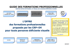 guide des formations professionnelles