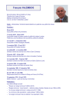 CV Francois VALEMBOIS - Internet des Services de l`Etat du Puy