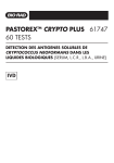 PASTOREXTM CRYPTO PLUS 61747 60 TESTS - Bio-Rad