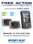 MANUEL D`UTILISATION - Sport