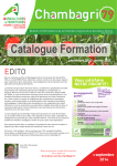 Catalogue Formation - Chambre d`agriculture
