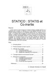 STATICO : STATIS et Co