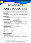 FONGLACE ANTI-POUSSIERE