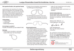 Bedienungsanleitung Lustiges Pilotenbrillen-Gestell für