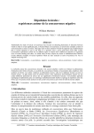 R&eacute;pulsions lexicales : exp&eacute;riences autour de la