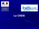 le document de présentation de la campagne CNDS sur le Vaucluse