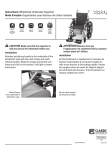 Instructions: Wheelchair Underseat Organizer Mode d`emploi