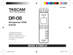 manuel - Tascam