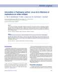 12 Thill C. Intoxication a l hydrogene sulfure. Medecine et Armees