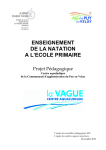 Projet pédagogique La Vague - Académie de Clermont