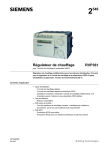 2546 R&eacute;gulateur de chauffage RVP361