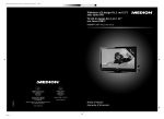 Mode d`emploi Manuale d`istruzioni Téléviseur LCD design 81,3 cm
